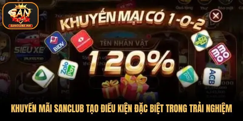 Khuyến mãi SanClub tạo điều kiện đặc biệt trong trải nghiệm 
